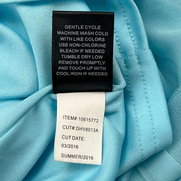 Torrid Dress Womens 2X Blue Pleased A Line Apron Empire Waist Fairy Pleated Garb - Picture 9 of 9